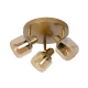 lafabryka.pl Plafon gold 3xE14 spot BJORN 77979/13/02 Lucide